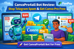 CanvaPro4all Bot Review: Stop Telegram Spam & Get Canva Pro Free