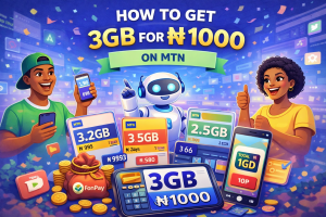 How to Get 3GB for ₦1000 on MTN in Nigeria (2025 Cheap Data Guide)